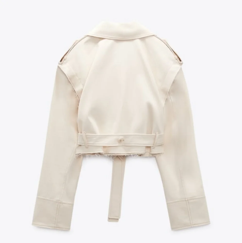 Zara Convertible Crop Cotton Jacket_8